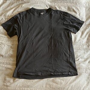 Lands' End Men's Black Short Sleeve Tee
